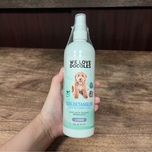 NWOT We Love Doodles Dog Detangler Leave-In Conditioner 16oz Lavender Scent